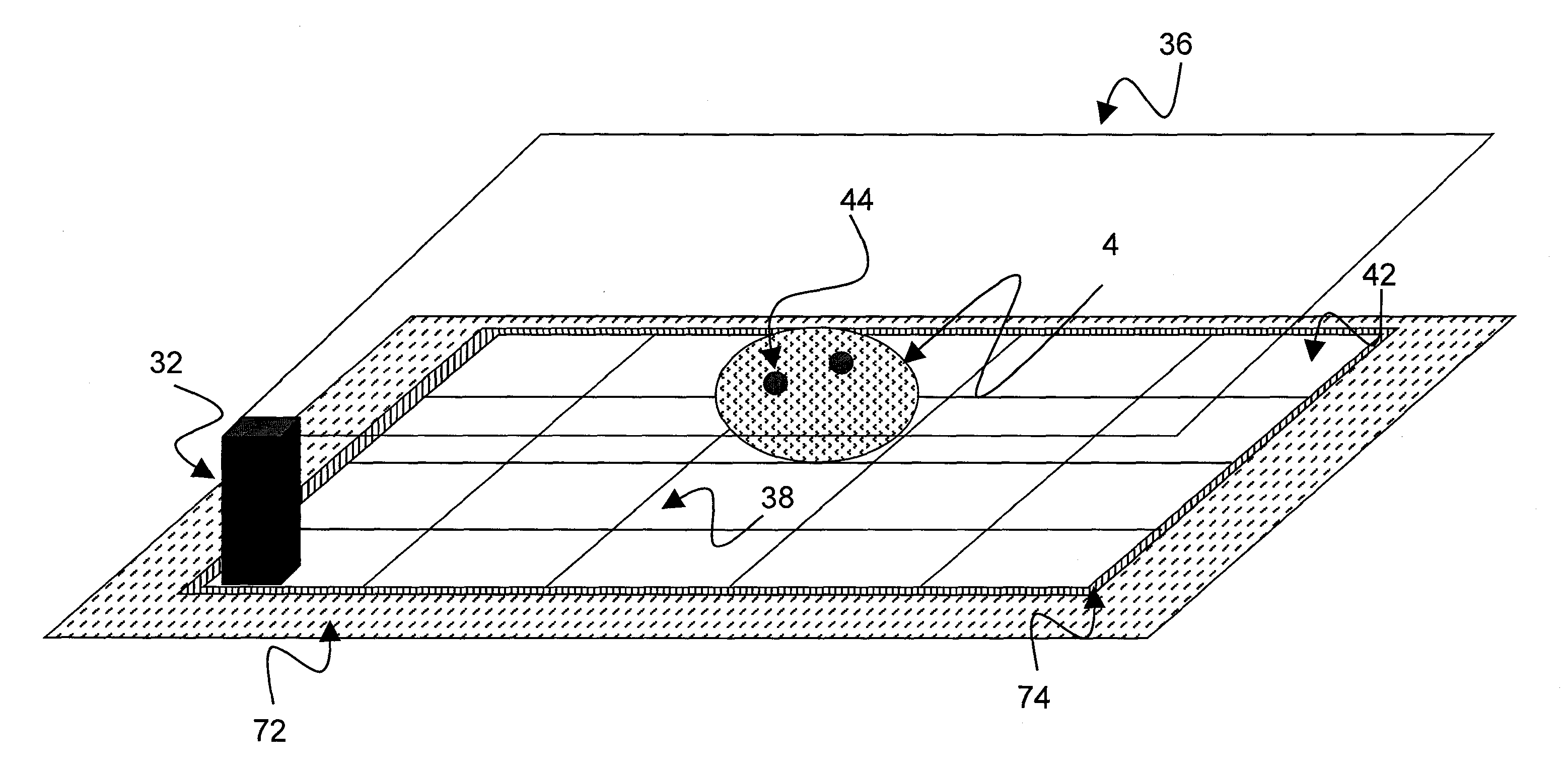 Active matrix device for fluid control by electro-wetting and dielectrophoresis and method of driving