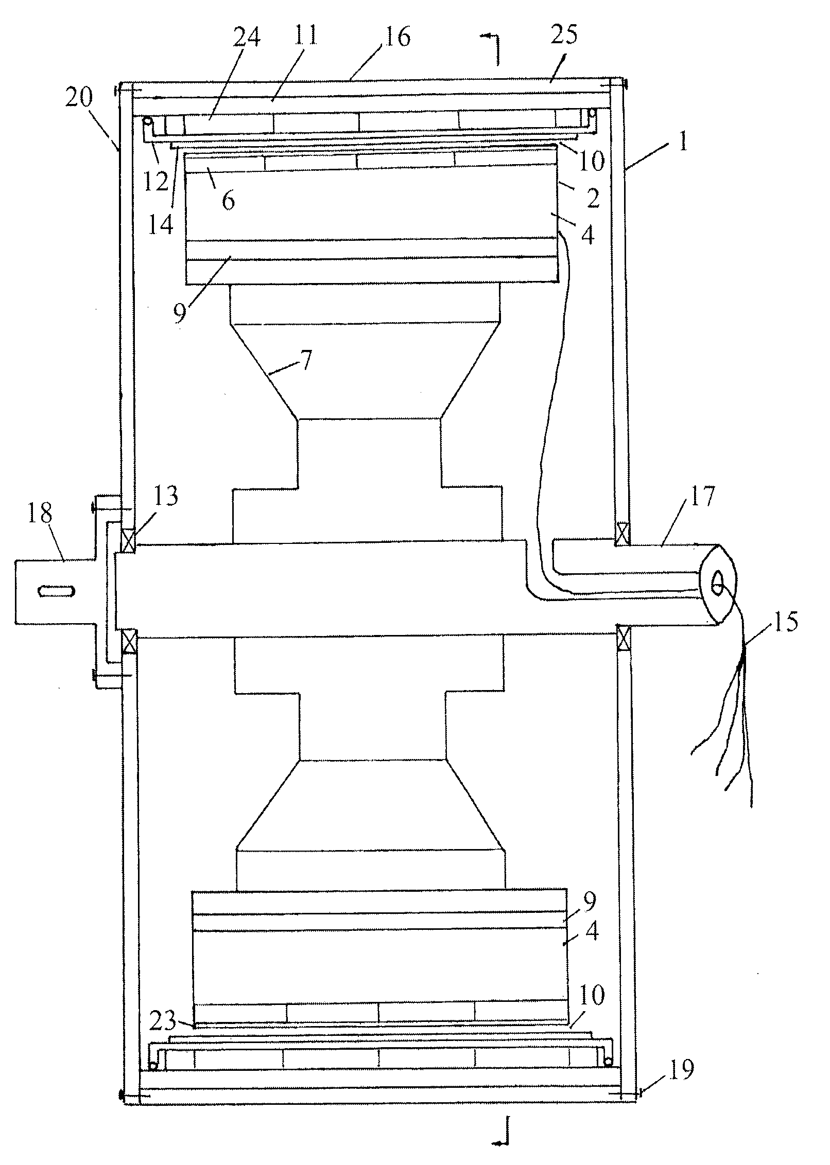 Alternating-current full magnetic power machine