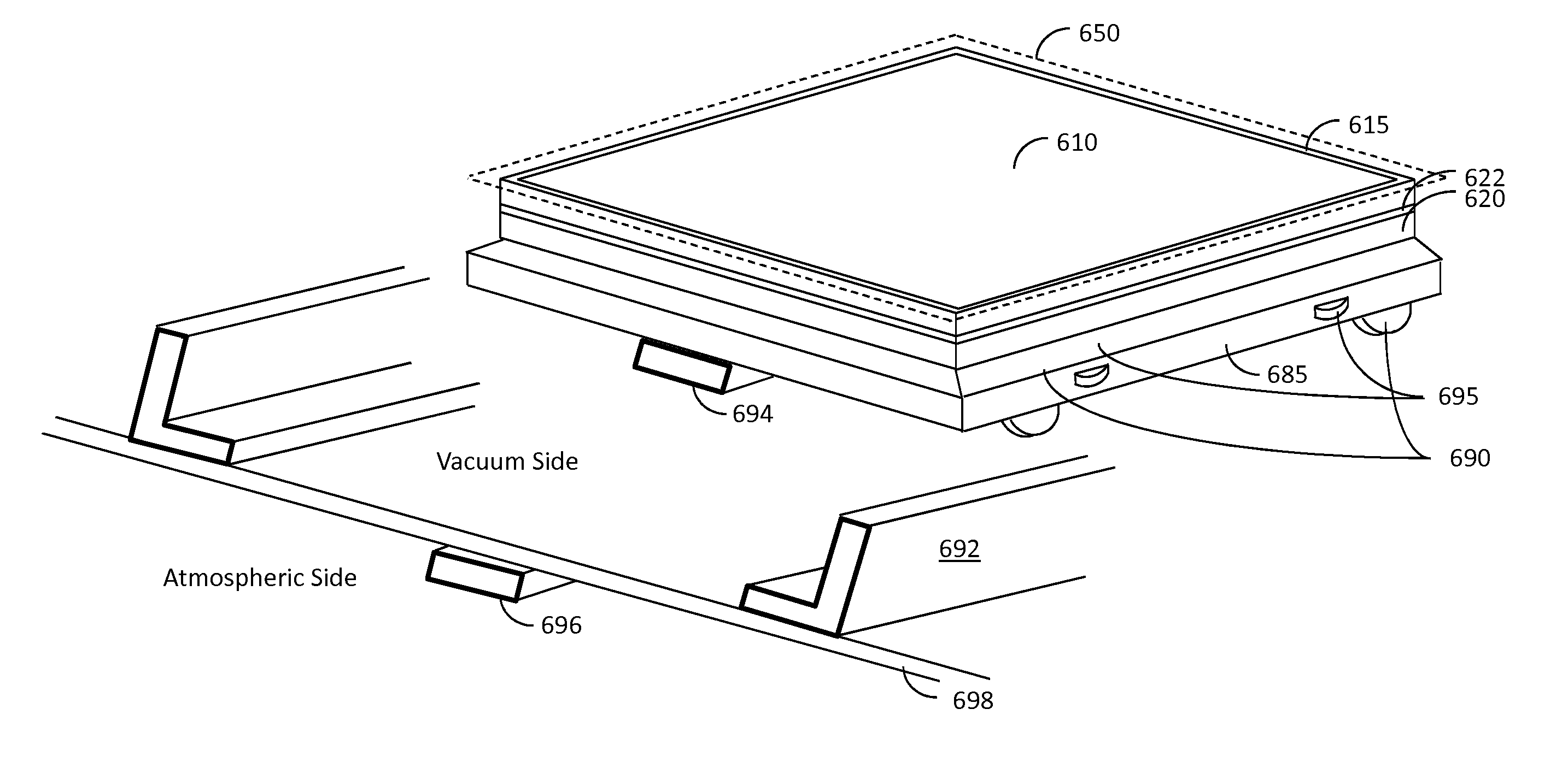 Solar wafer electrostatic chuck