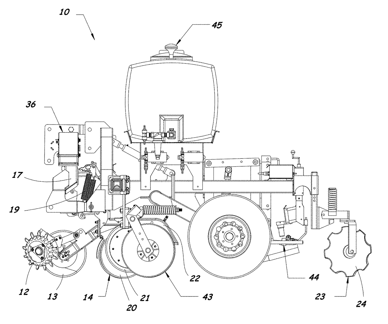 Mobile soil optical mapping system