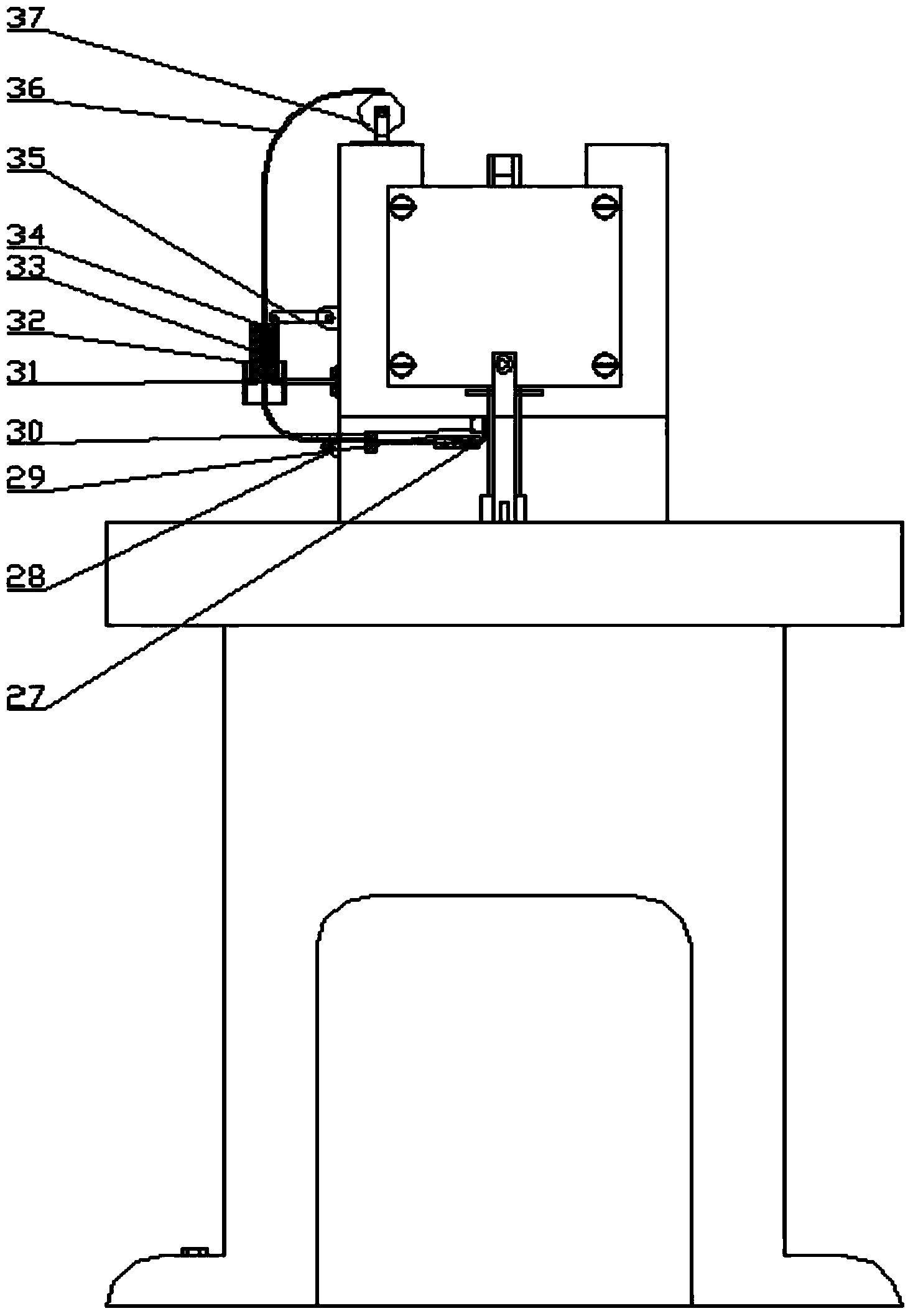 Automatic photoelectric control binding machine for travel book