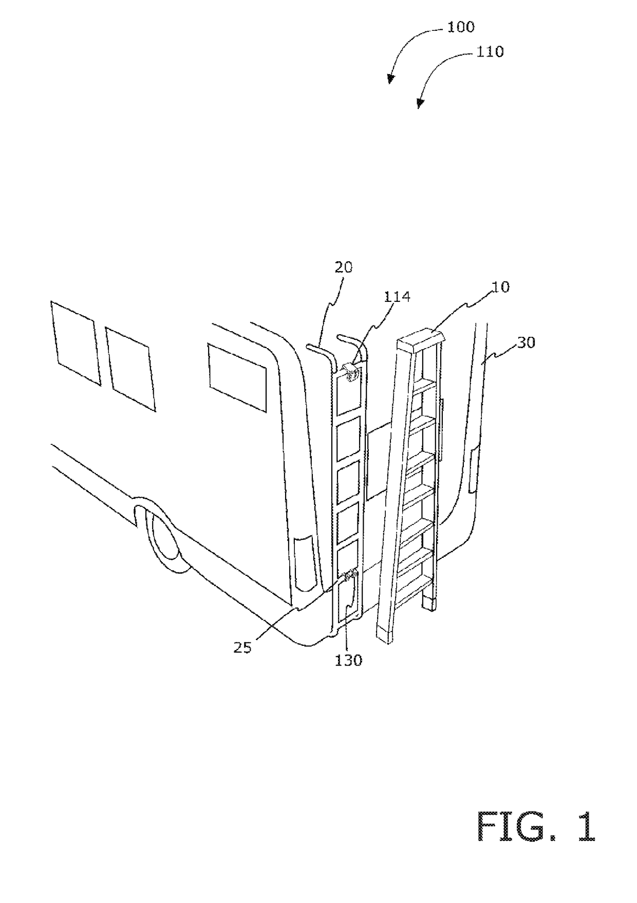 Ladder mounting system