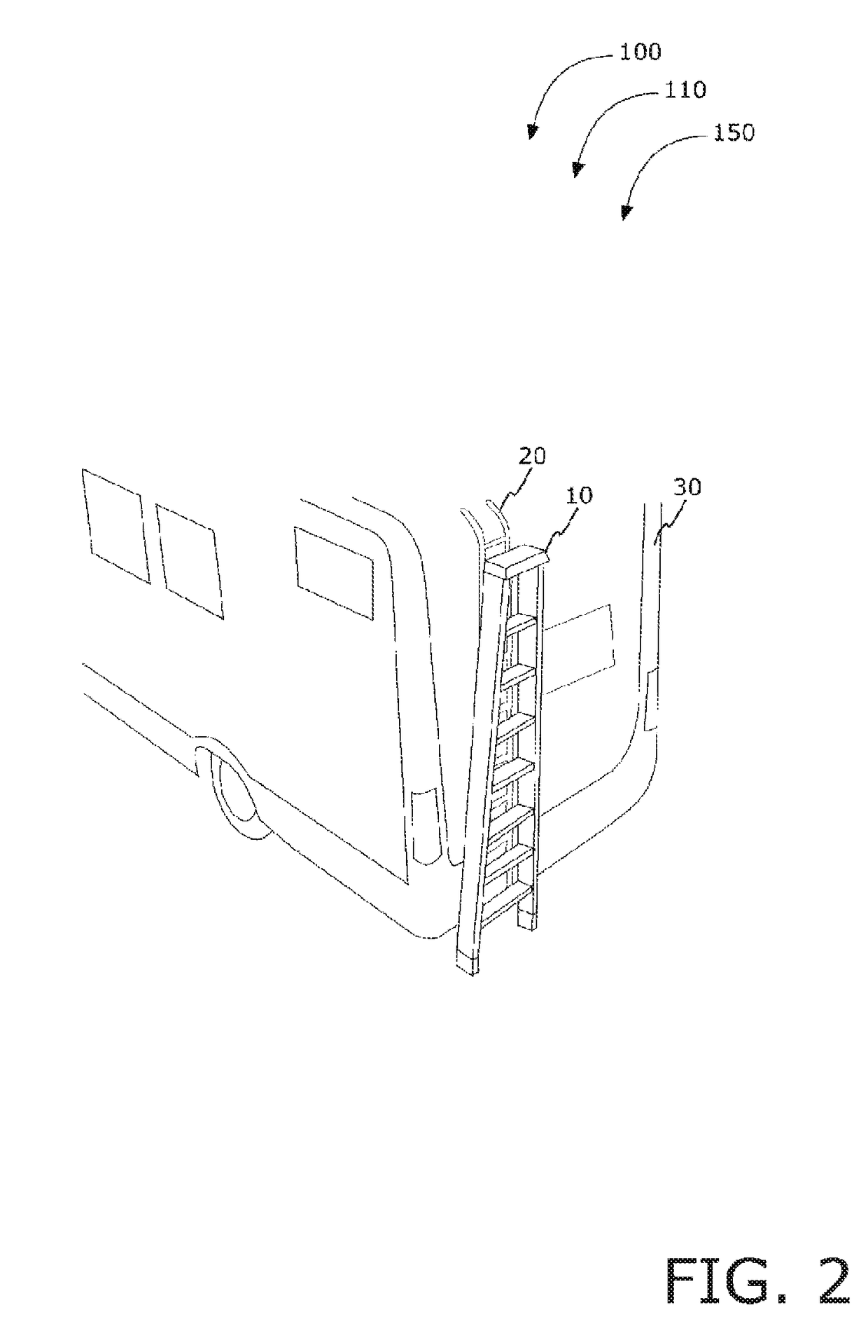 Ladder mounting system