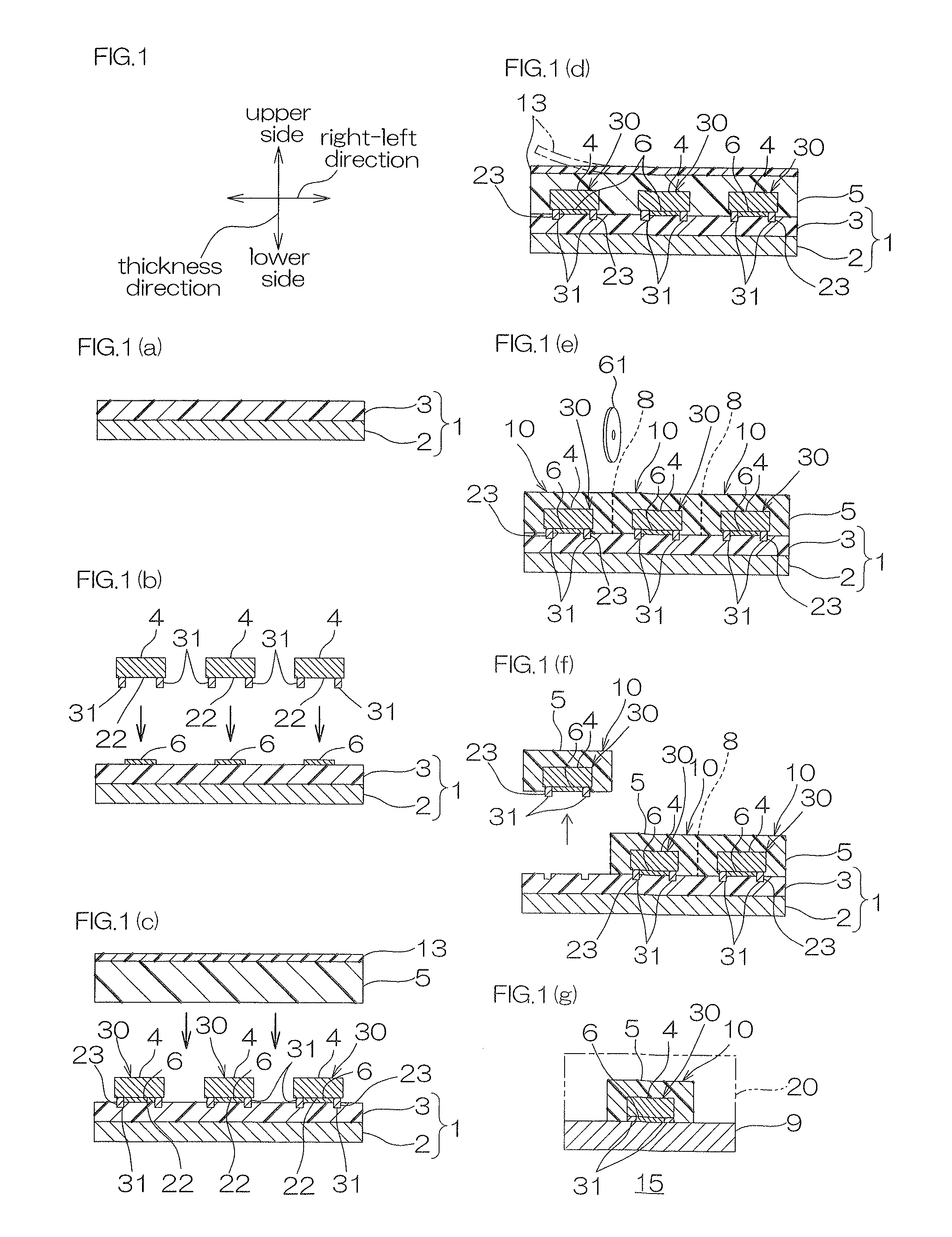 Reflecting layer-phosphor layer-covered LED, producing method thereof, LED device, and producing method thereof