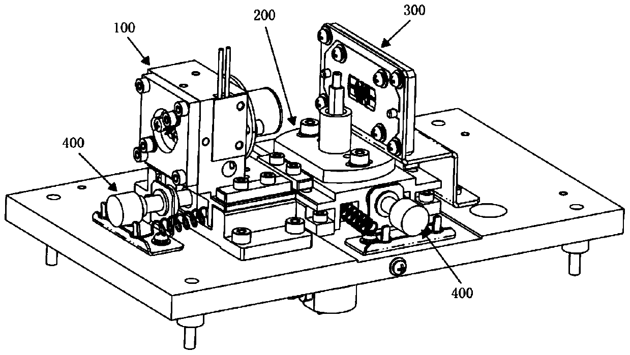 Five-differential blood analyzer optical system