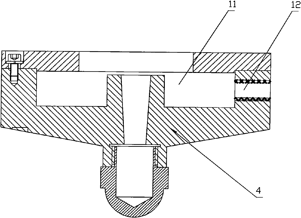 High-speed centrifugal atomization device for flue gas treatment