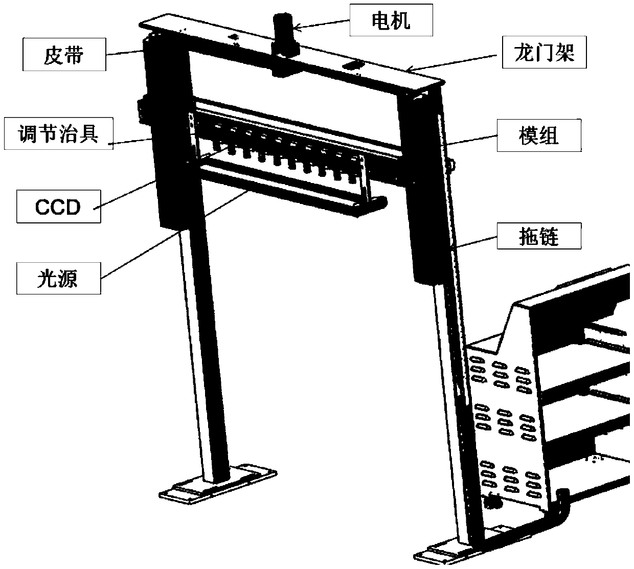 Visual inspection system and method used for pipe orifice fault recognition of air conditioner condenser pipe