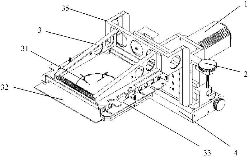 Probe card lifting mechanism