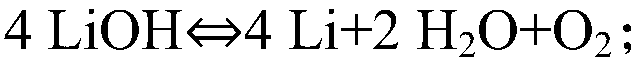 Metal-water-air battery