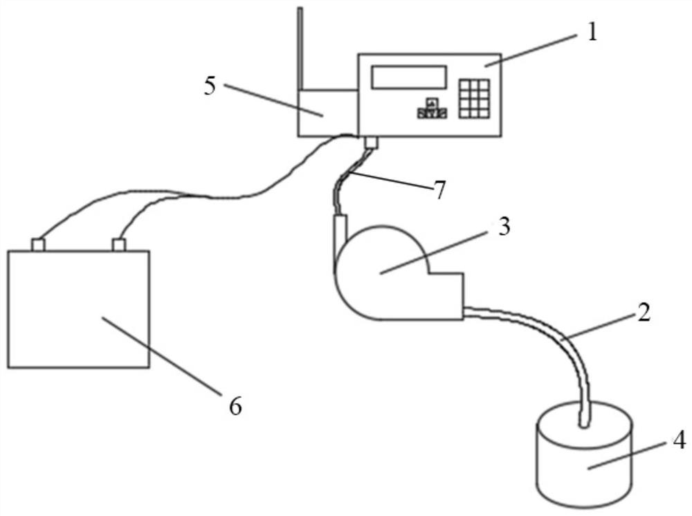 Automatic monitoring device and method for self-repairing condition of overlying strata mining-induced fissure