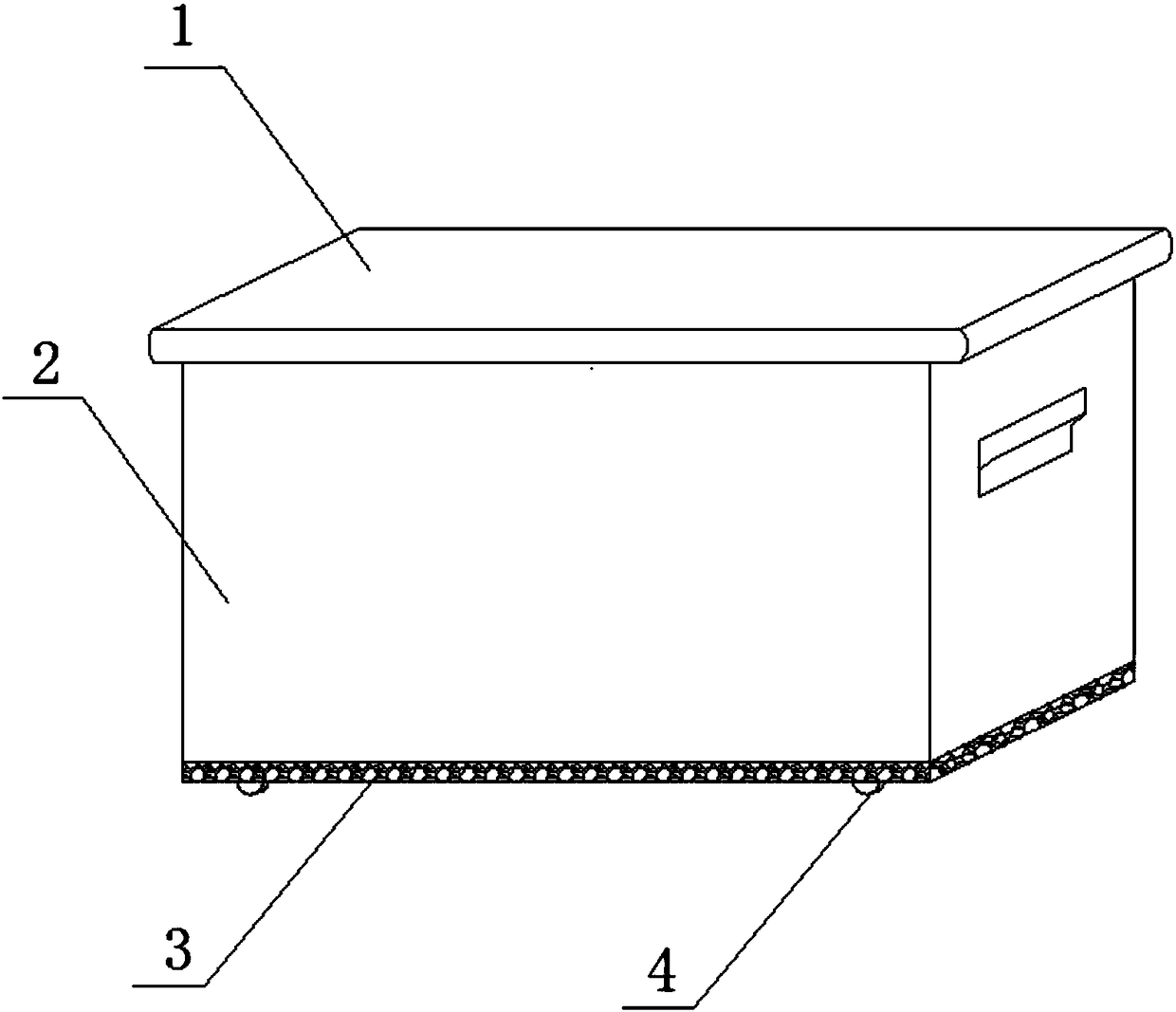 Office supply transportation and storage box