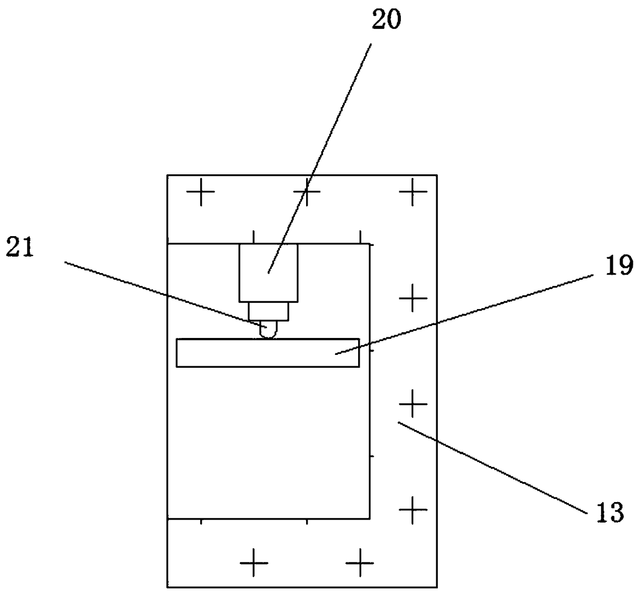 Precise board cutting device for smart furniture production