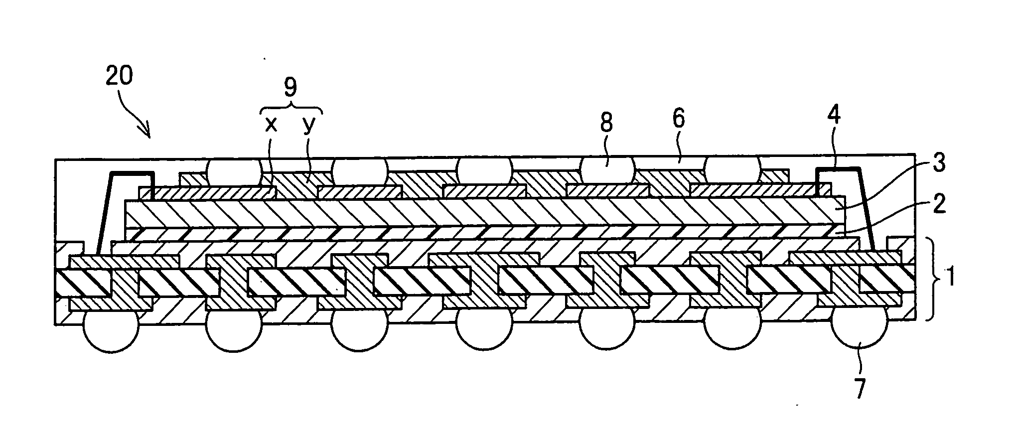 Semiconductor device, stacked semiconductor device, and manufacturing method for semiconductor device