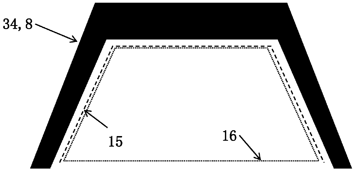 Glass laminate with printed obscuration having superior strength and optical quality