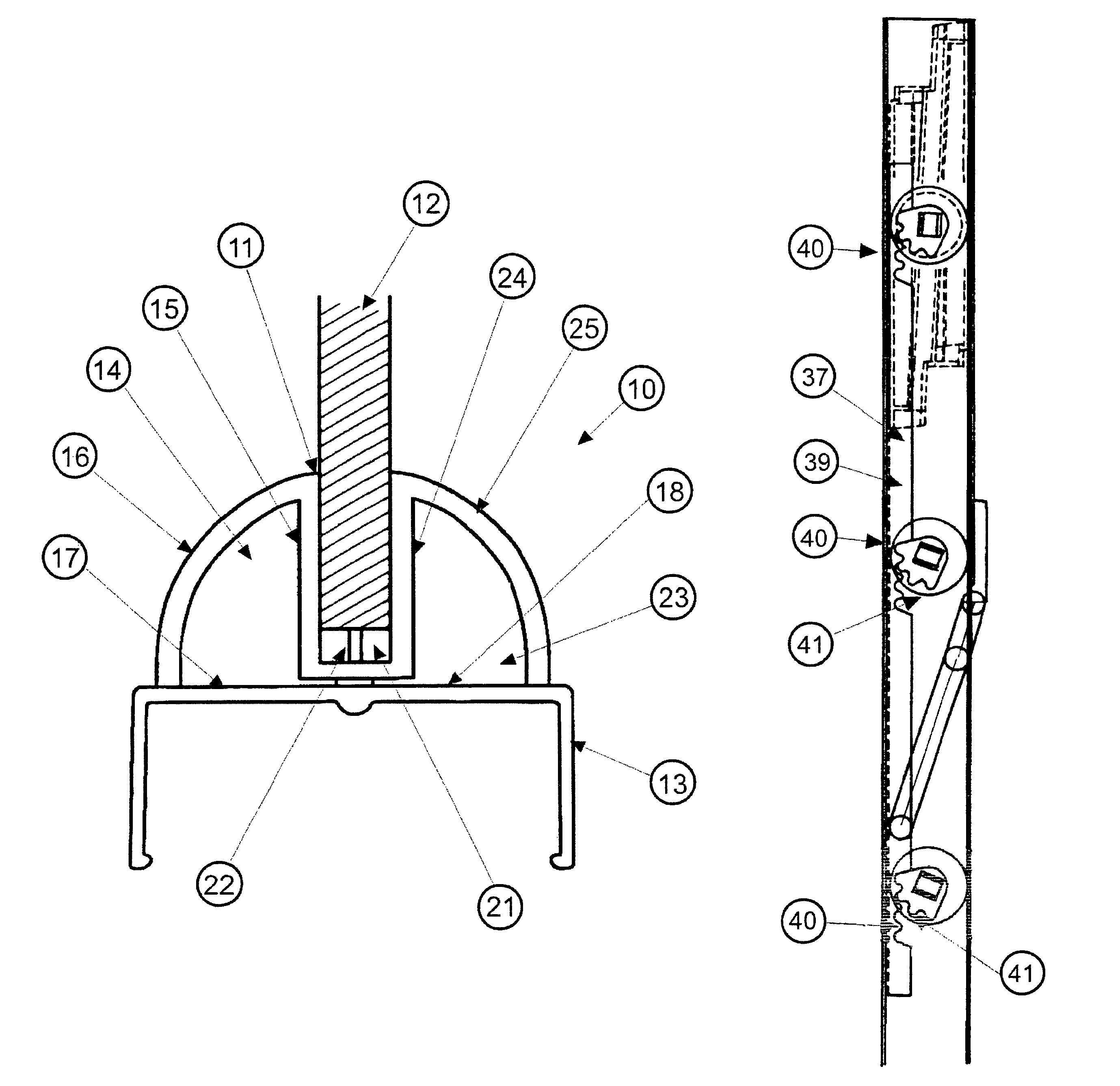 Louvre window system