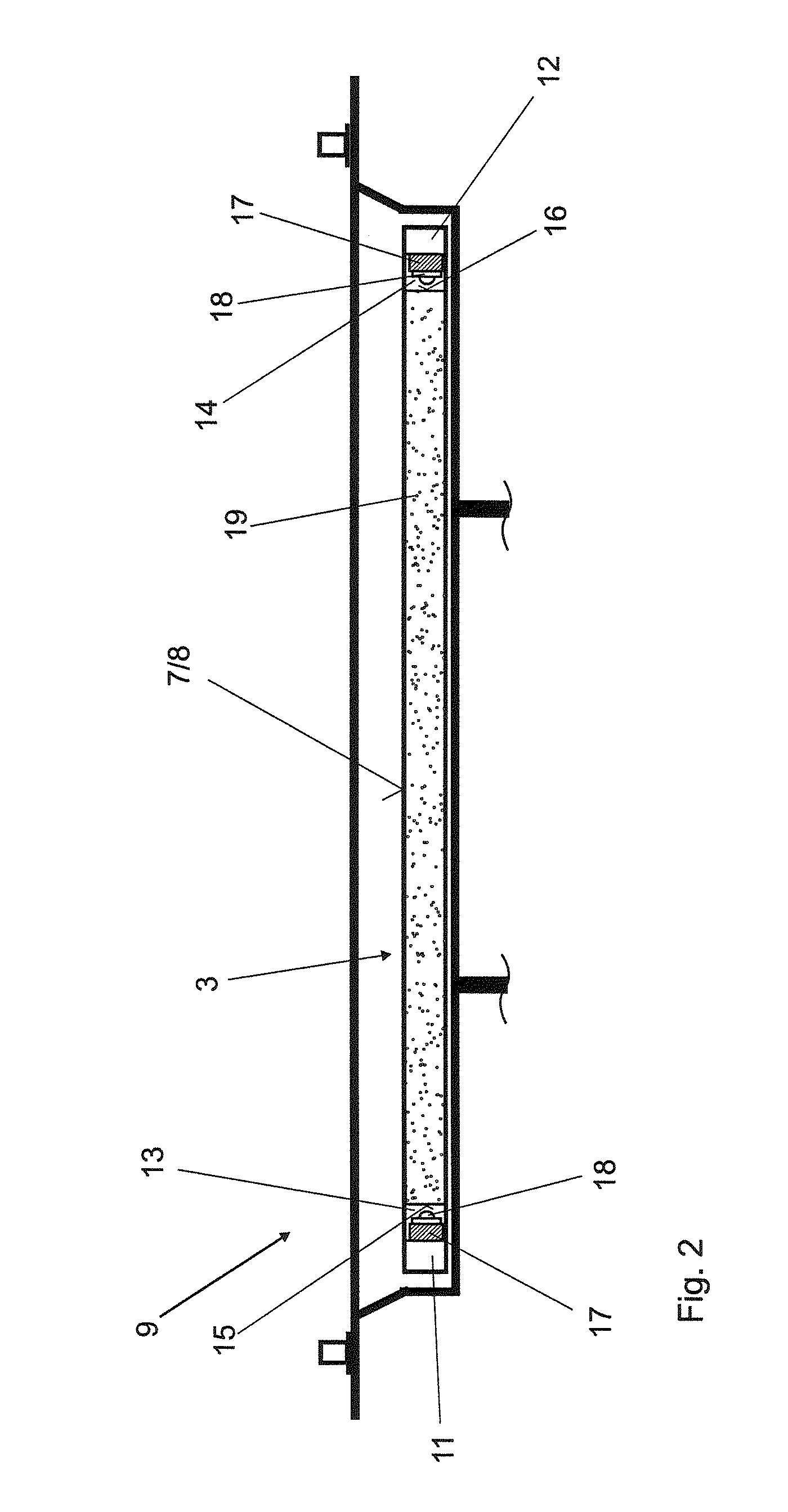 Bioreactor arrangement, shaking device and method for irradiating a medium in a bioreactor