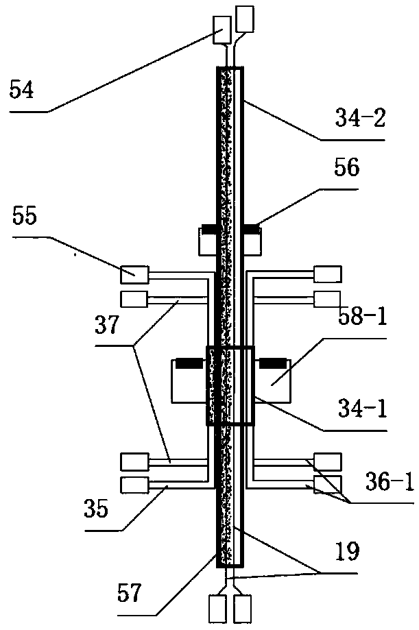 Hydro-thermo-mechanical coupled subgrade dynamic response testing device and method thereof