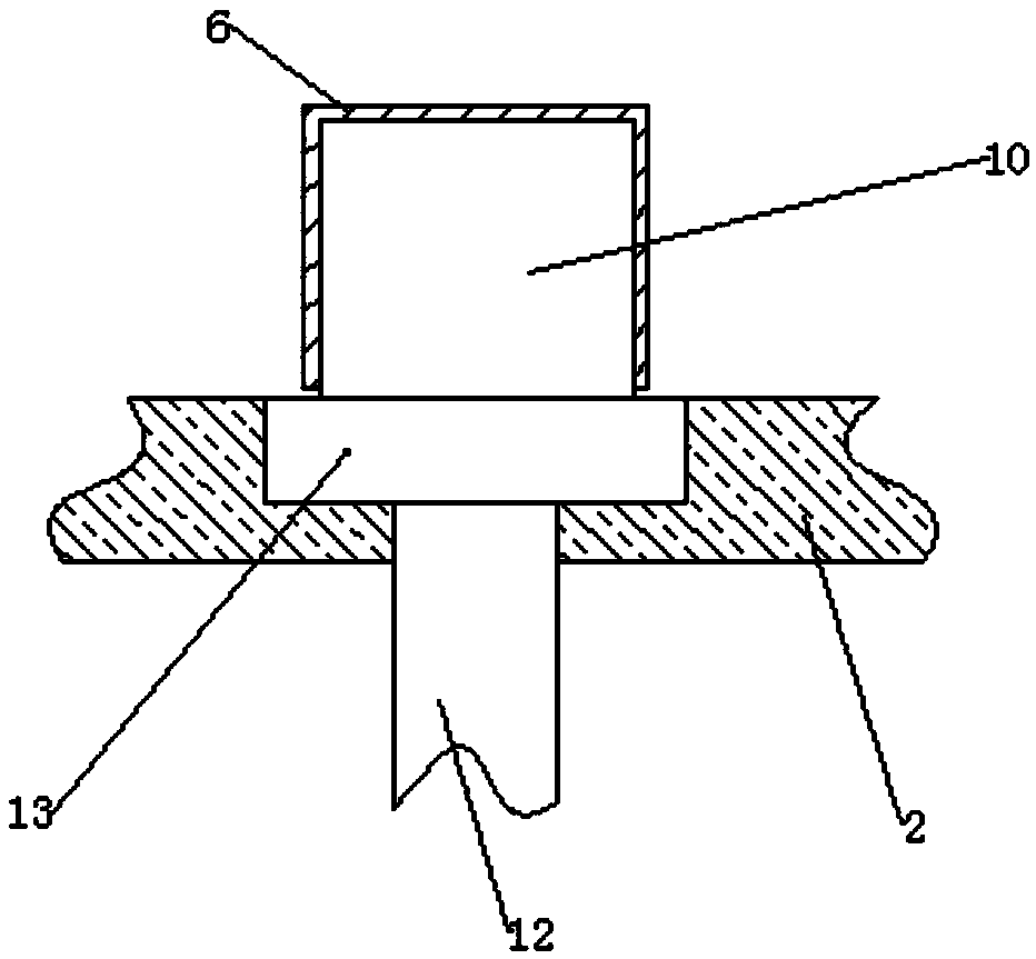 Bottom switch box pre-punching device