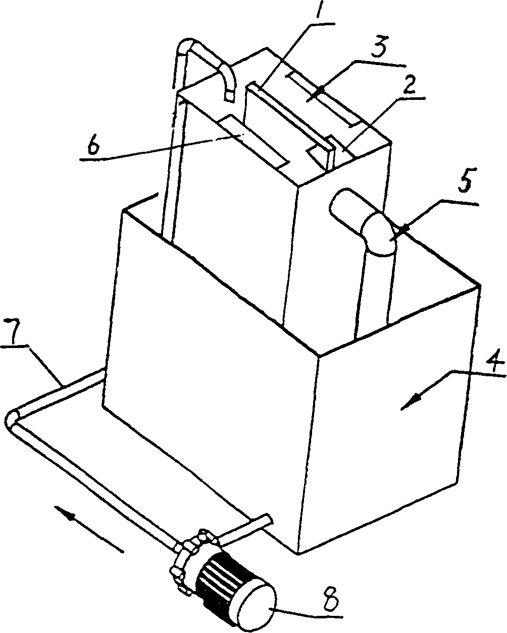 Electrophoresis coating method and whole set apparatus for pattern transfer of positive electrophoresis coating on printing board