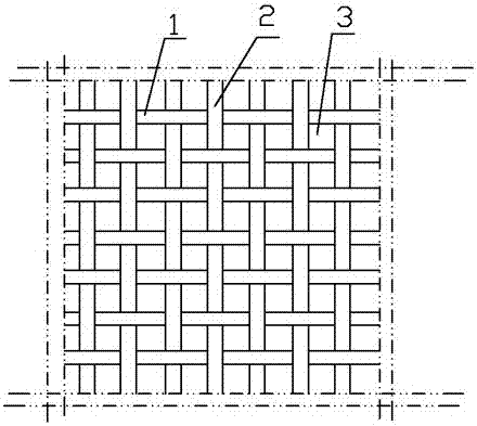 Ultra-high molecular weight polyethylene fiber filtering cloth