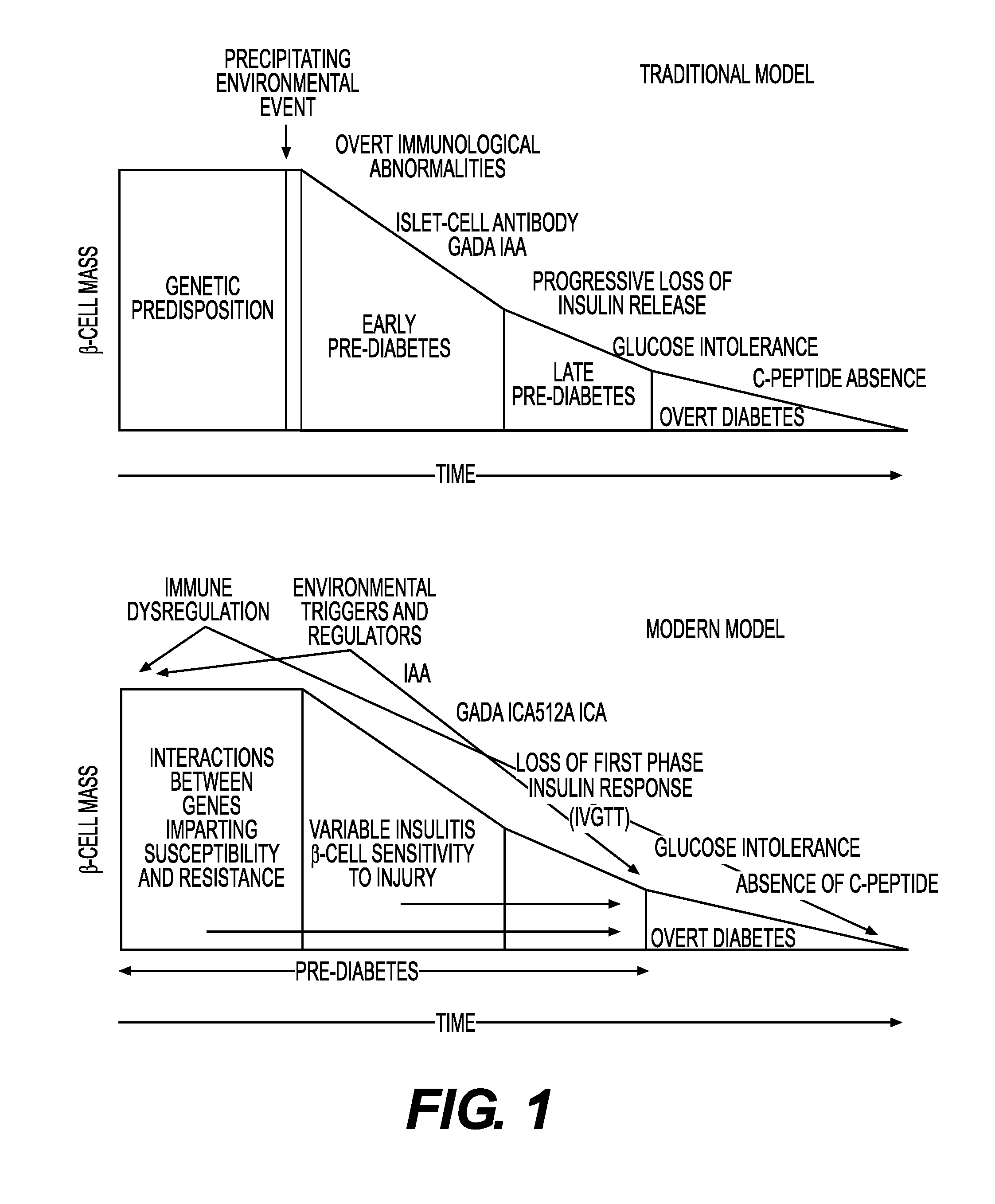 Method of detection of occult pancreatic beta cell dysfunction in normoglycemic patients