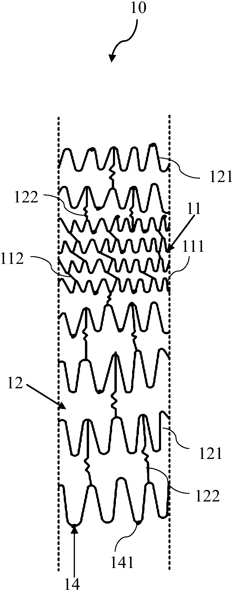 A kind of ascending aorta endoluminal isolation and transplantation device