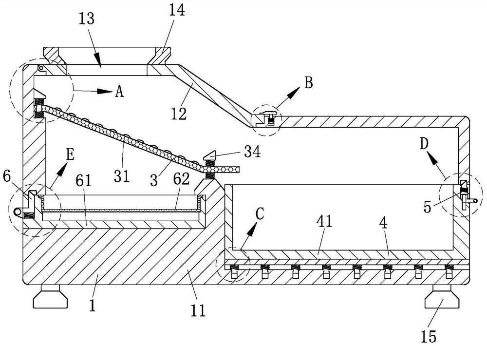 Steel pipe production cutting and discharging device convenient to collect