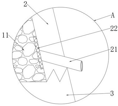 Subgrade structure for preventing high-fill soil from settling and construction method