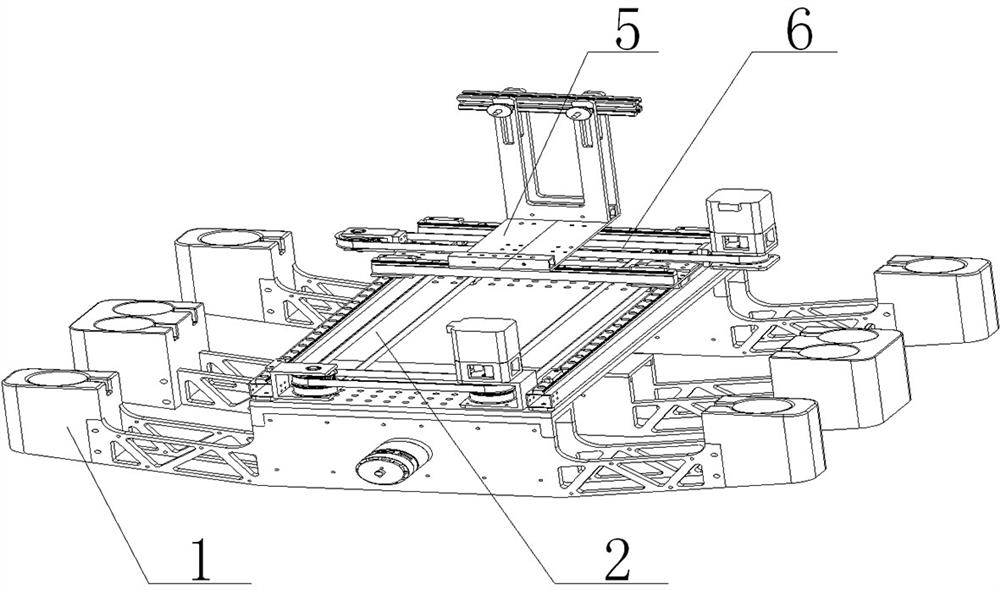 Orthotropic steel bridge deck fatigue crack detection equipment and use method thereof