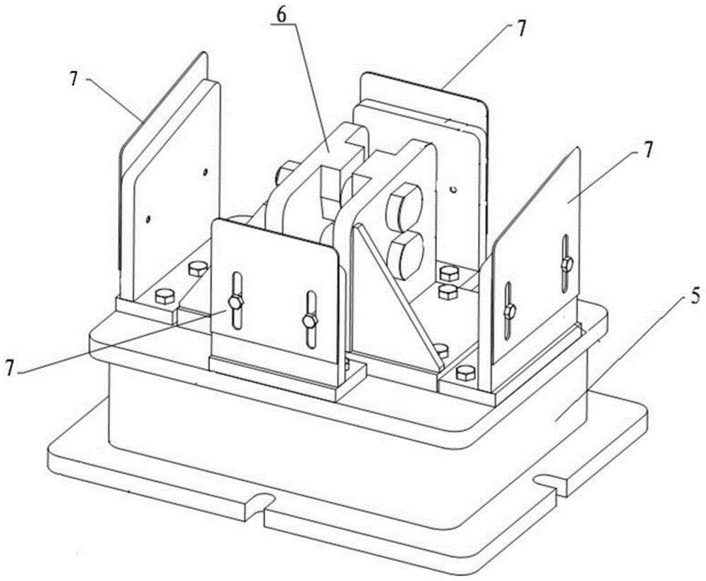 Flame spraying protection method and protection fixture for aircraft slide rail parts