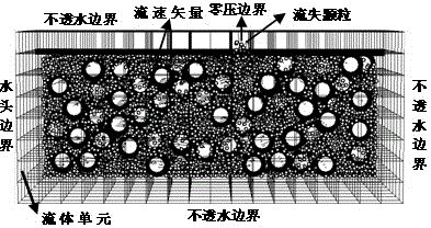 Numerical analysis method for piping phenomenon