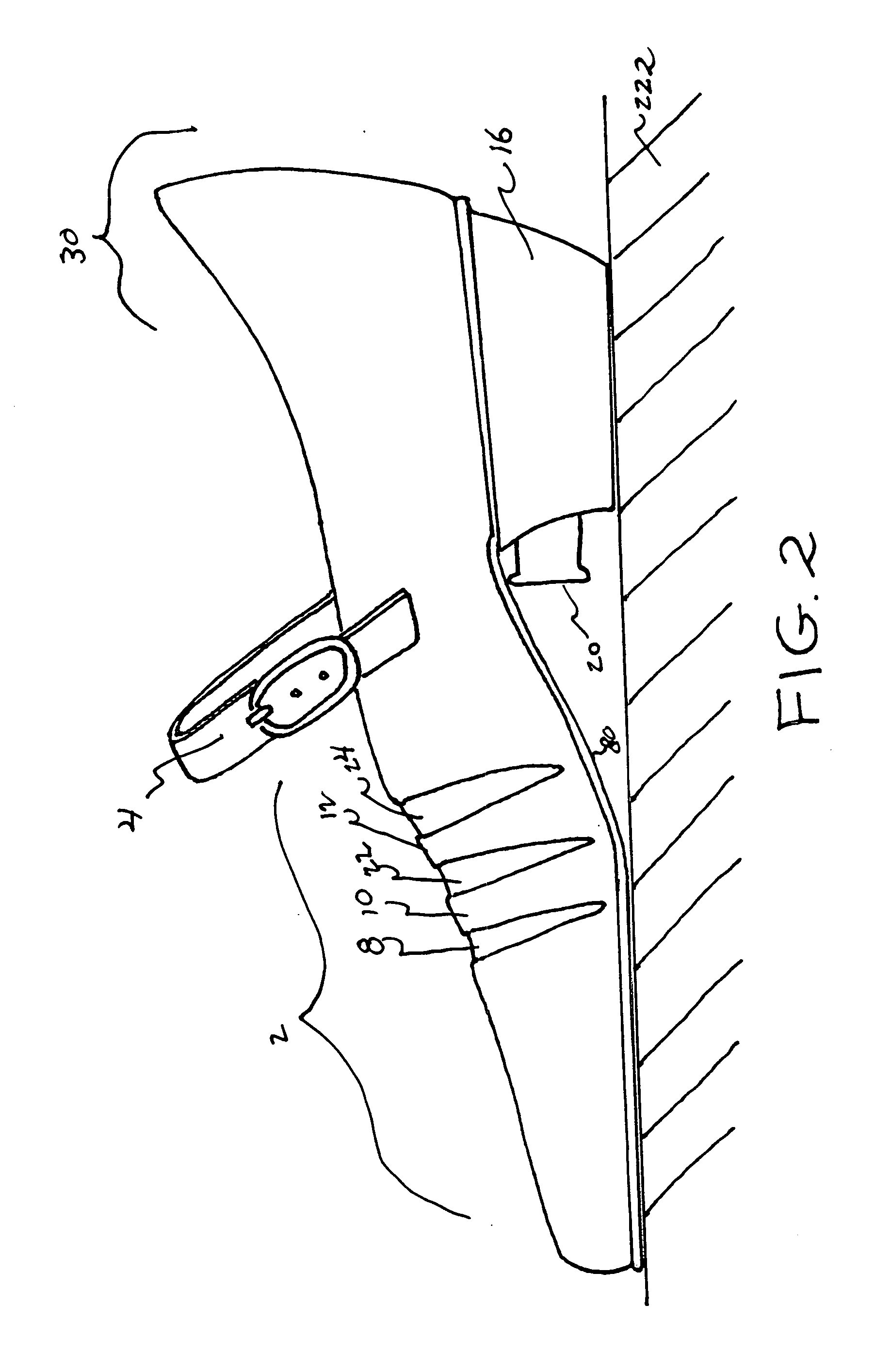 Adjustable height shoe heel system