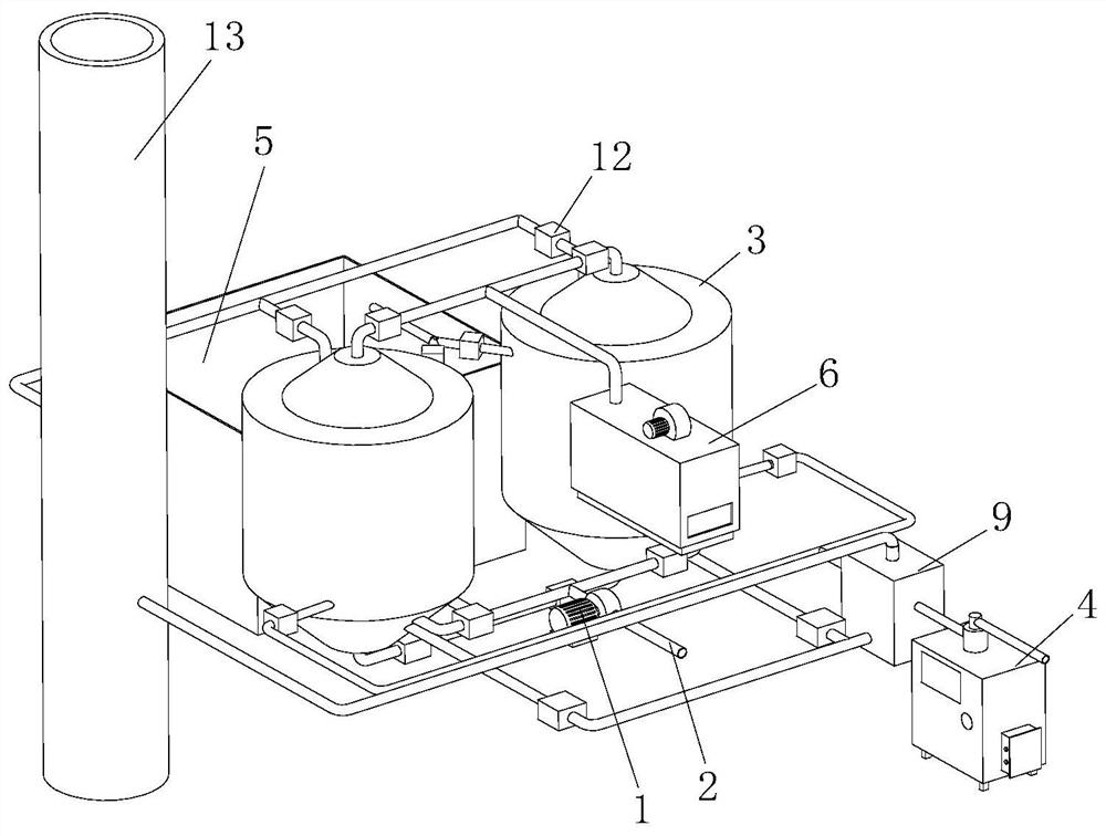 Device for treating organic waste gas through cryogenic recovery