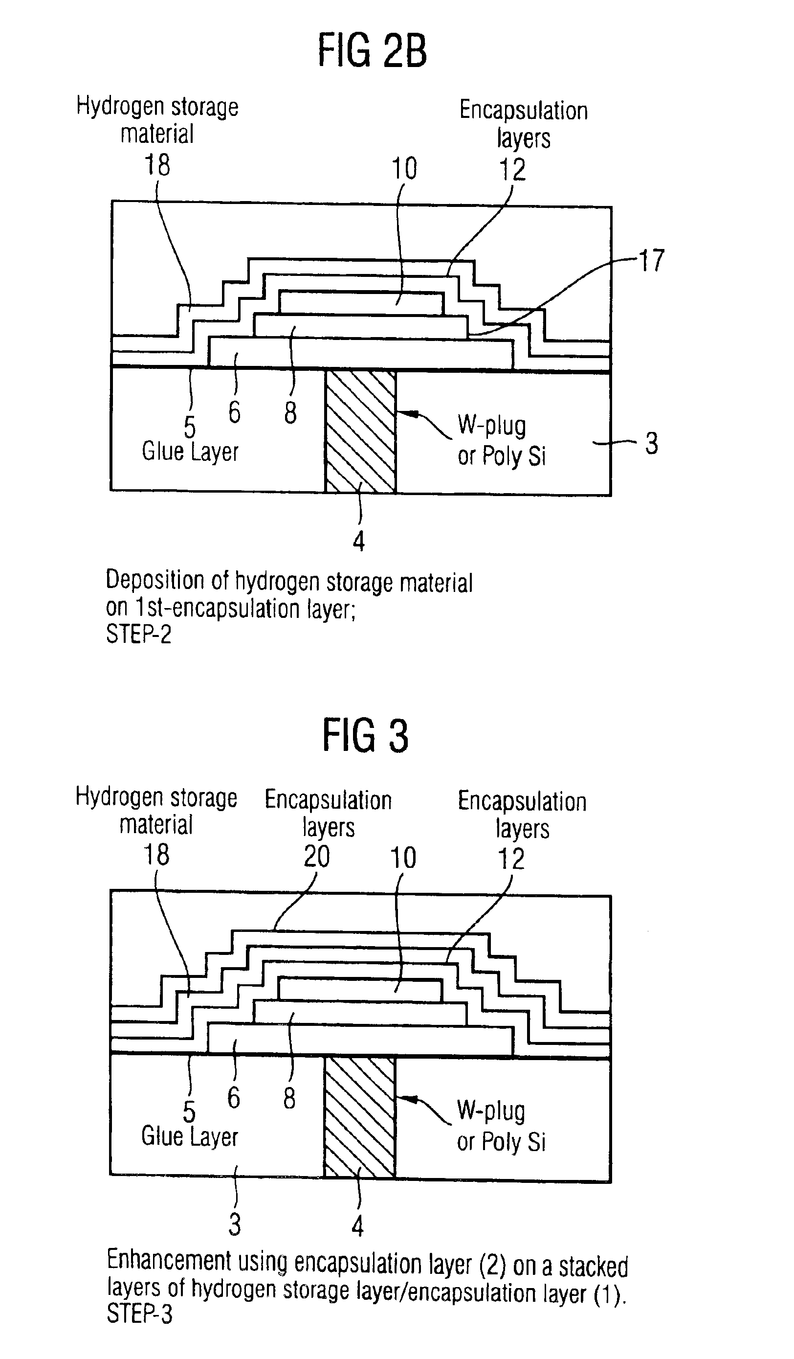 Device for inhibiting hydrogen damage in ferroelectric capacitor devices