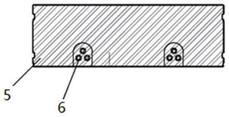 Intelligent duct piece for concrete embedded air/liquid inflation steel pipe