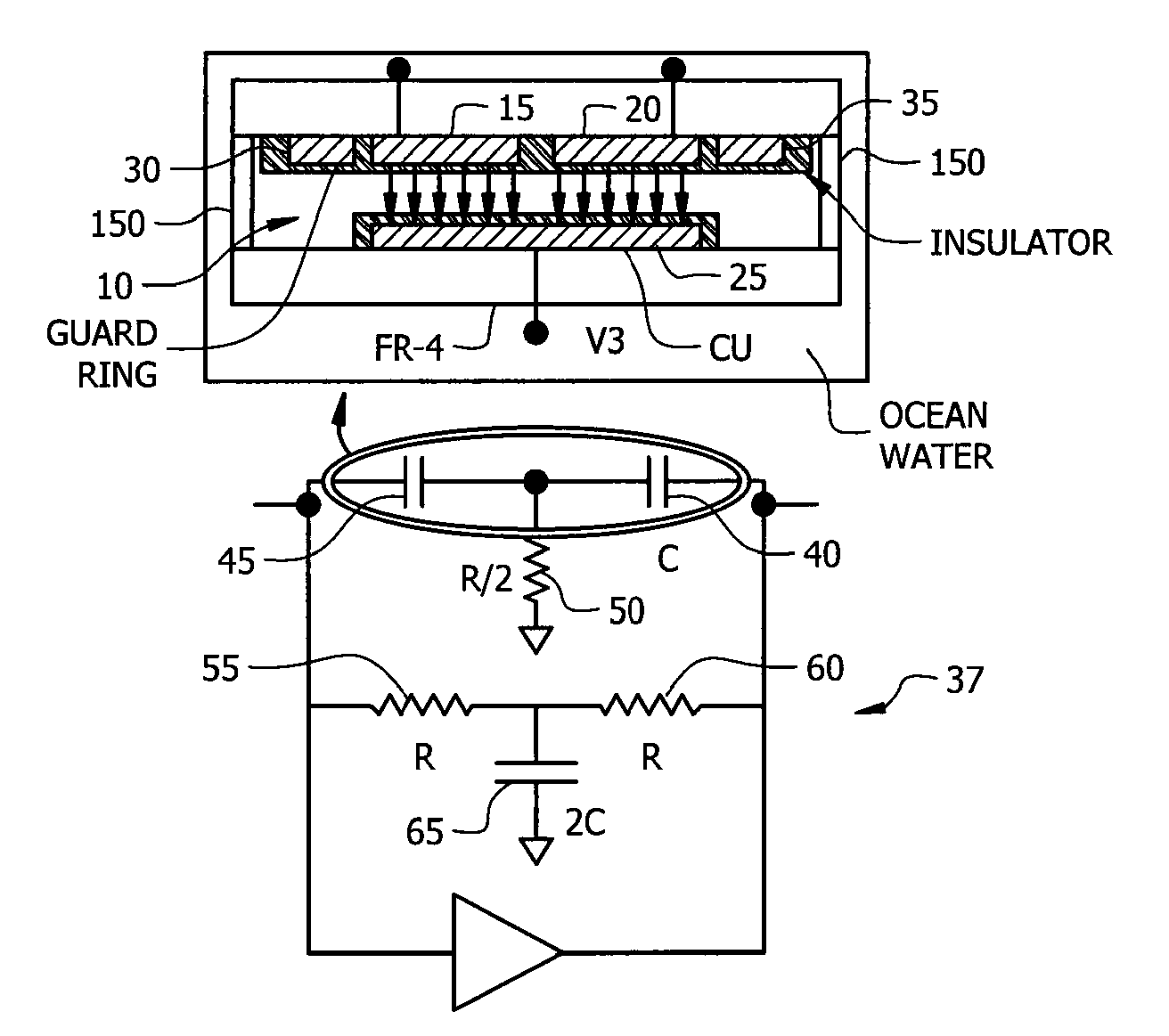 Reinforced piezoresistive pressure sensor