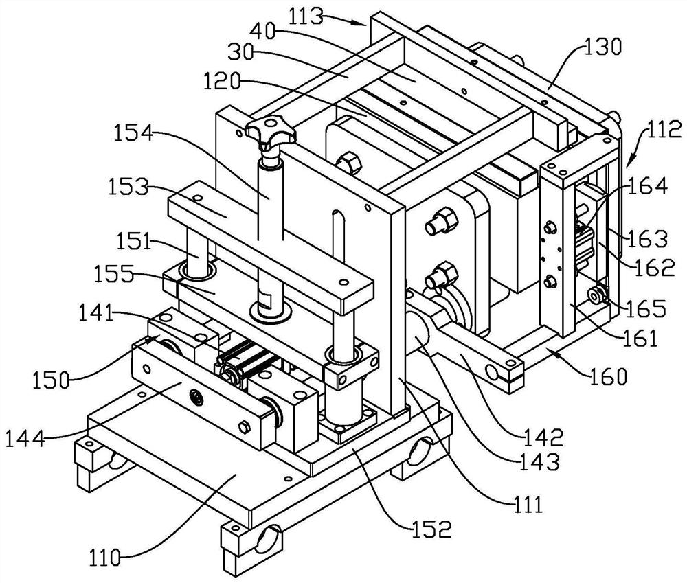 Production equipment and method for rod insertion food