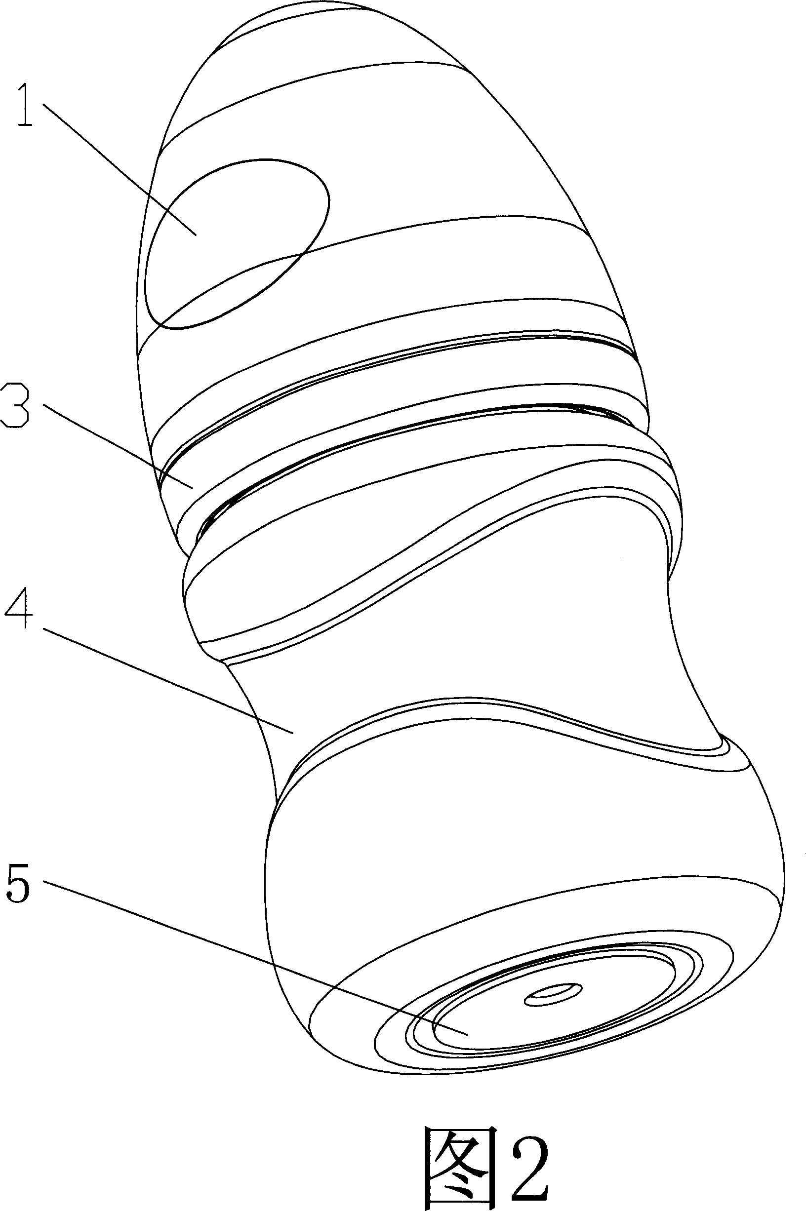 Air-permeable bottle and manufacturing process