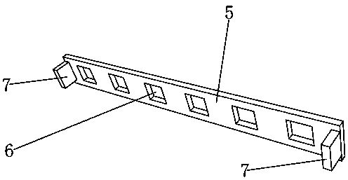 Storage battery test rack