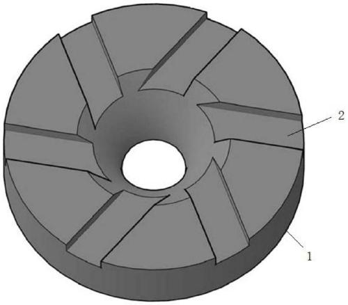 A swirling flow upper nozzle for continuous casting tundish