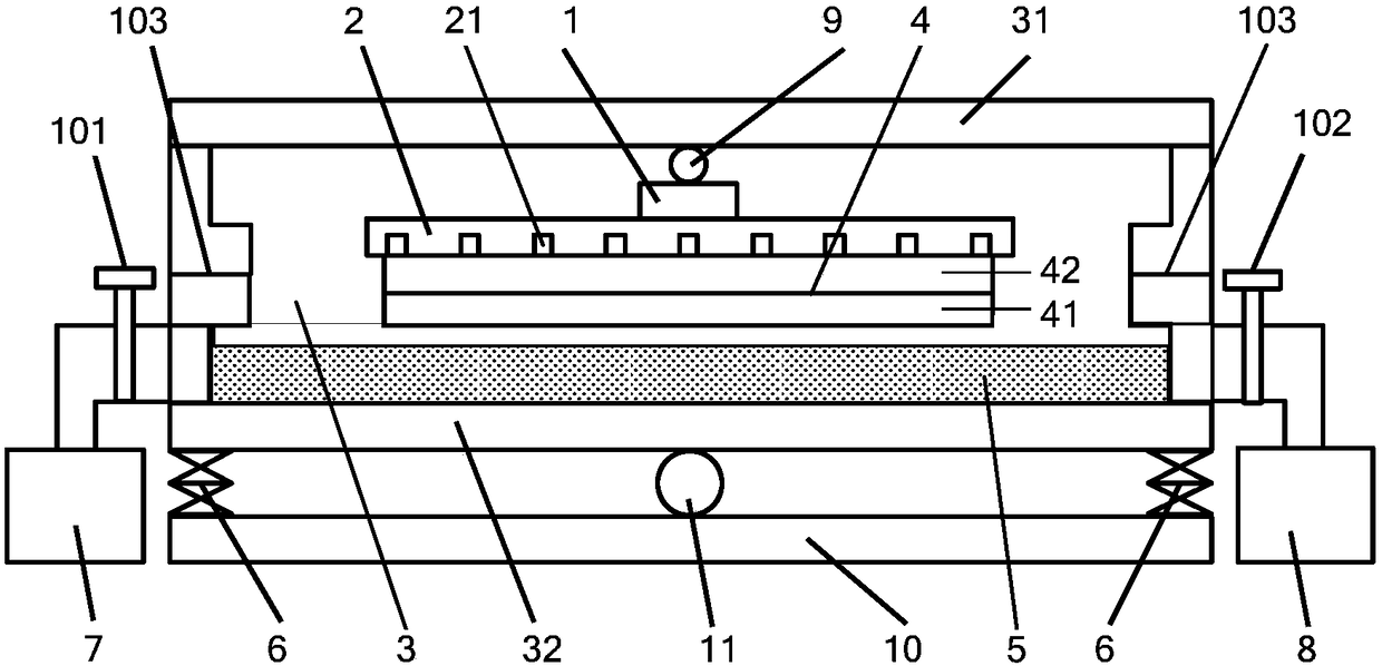 Thinning device and thinning method