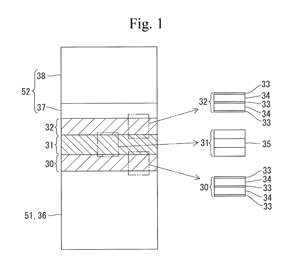 Nitride semiconductor light-emitting device with periodic gain active layers