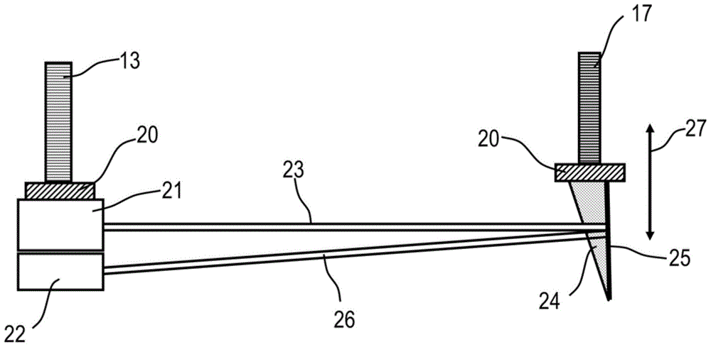 X-ray recording system for differential phase contrast imaging of an examination object by way of phase stepping