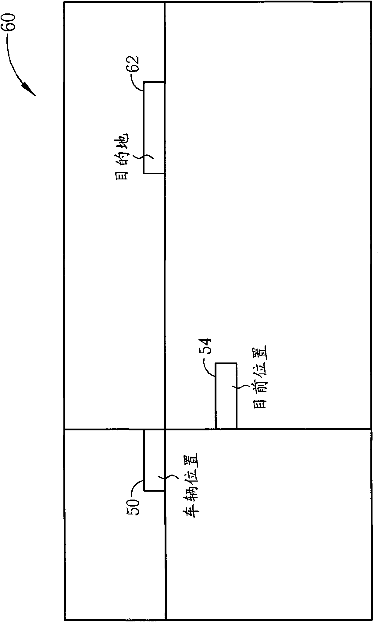 Method for automatically selecting navigation path in personal navigation device