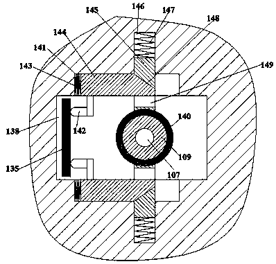 Advanced turbine blade supporting device