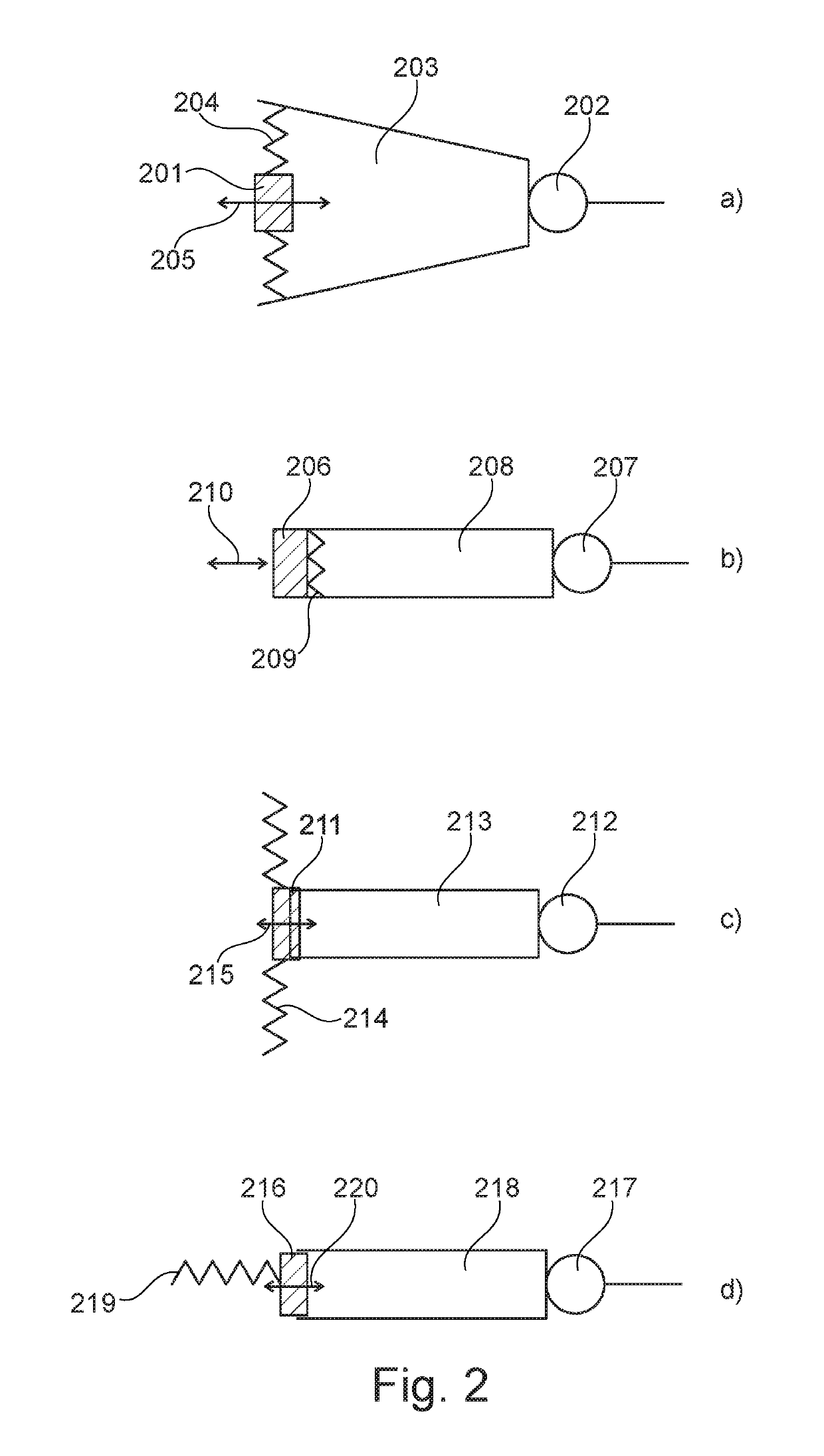 Vibration sensor with low-frequency roll-off response curve