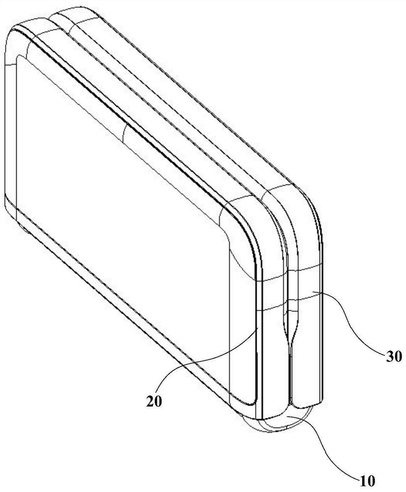 Foldable mobile terminal