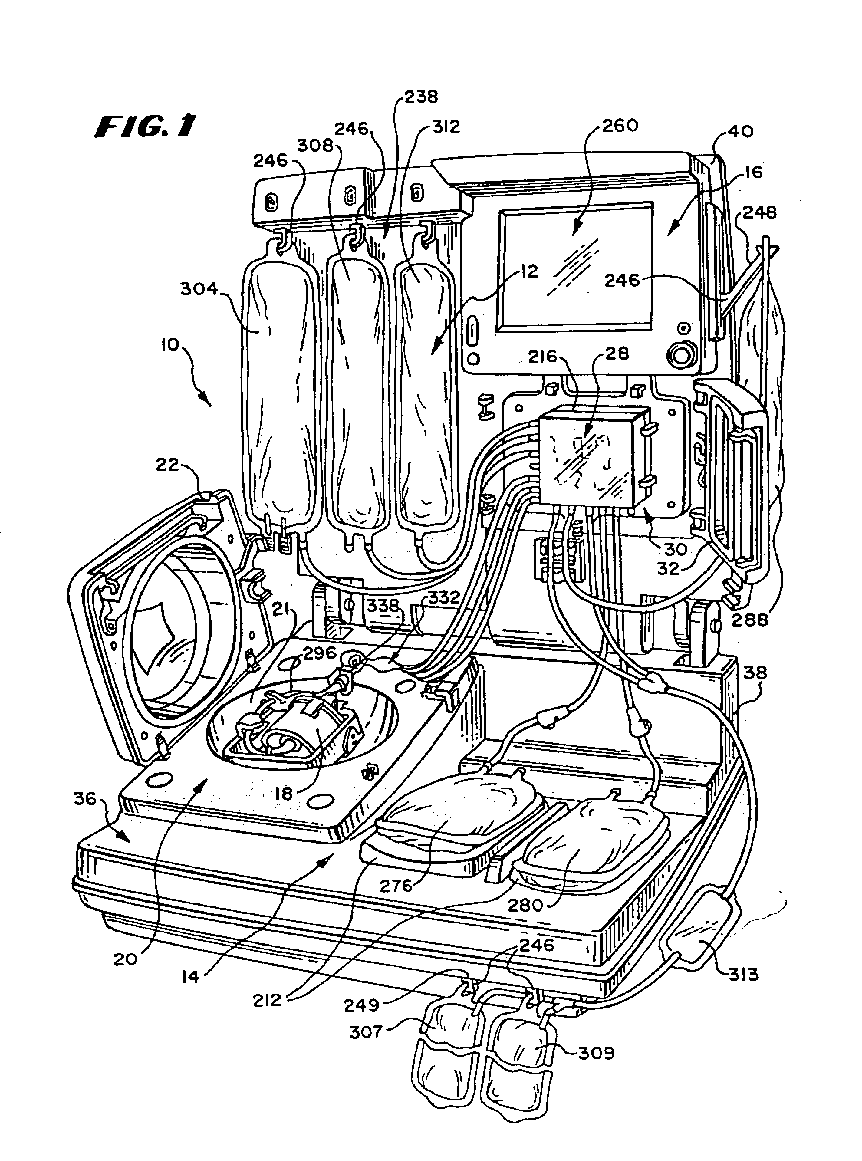 Blood processing systems and methods that alternate flow of blood component and additive solution through an in-line leukofilter