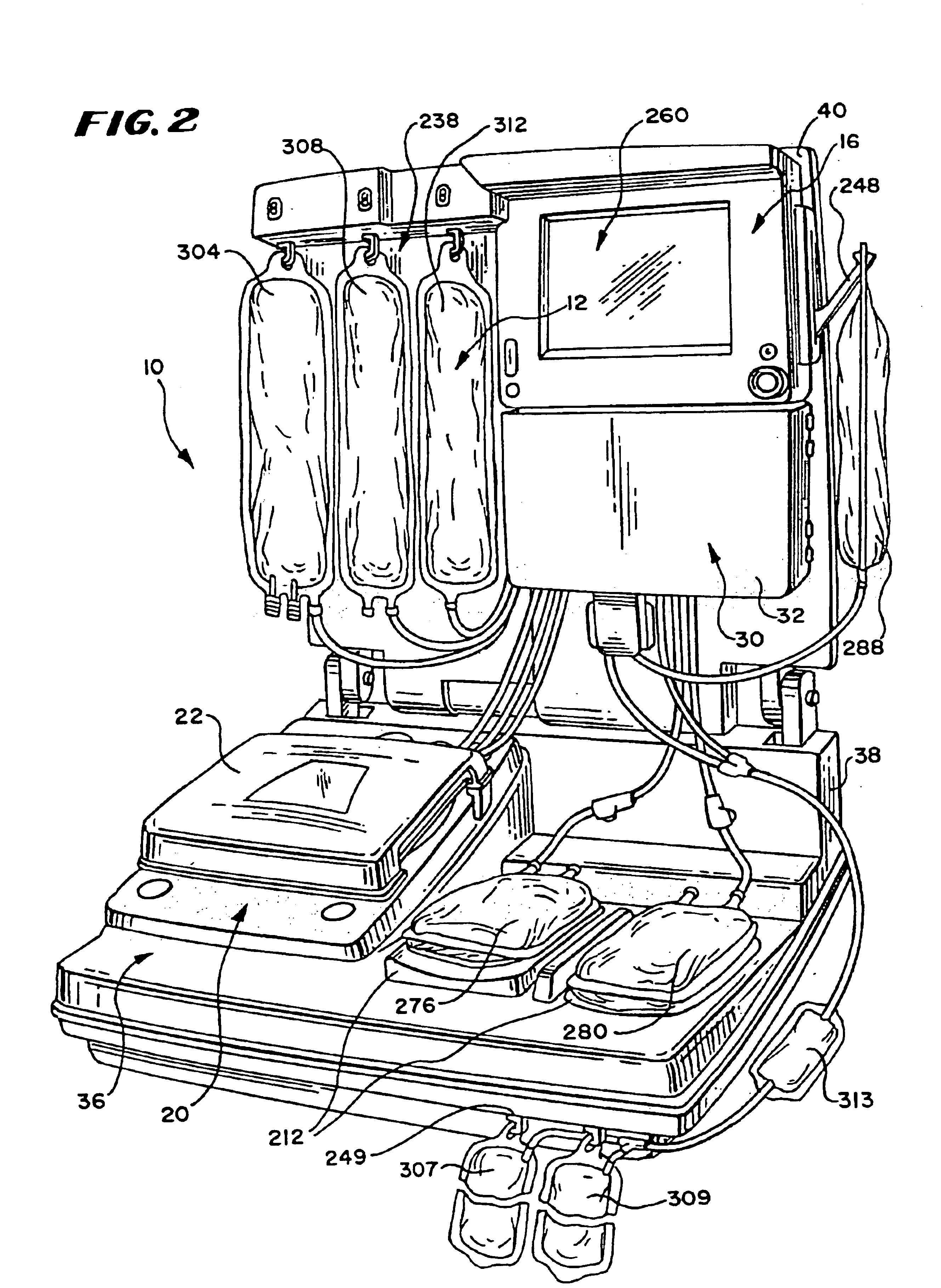 Blood processing systems and methods that alternate flow of blood component and additive solution through an in-line leukofilter