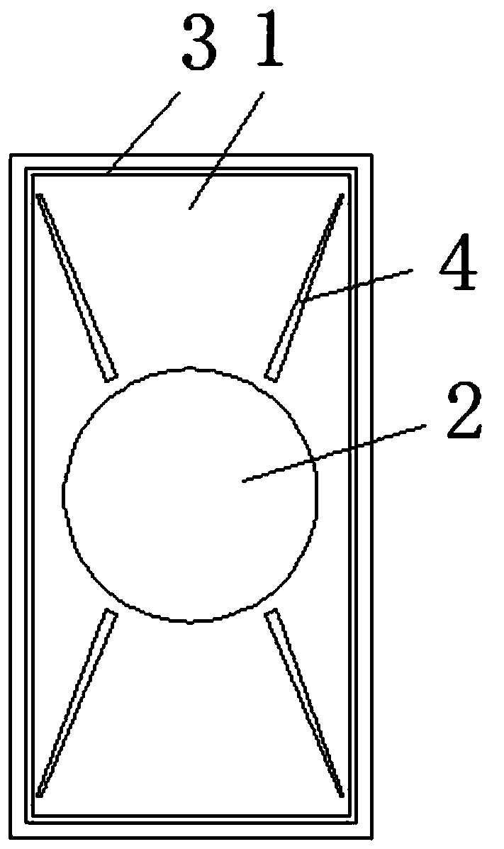 Impact-resistant water tank template